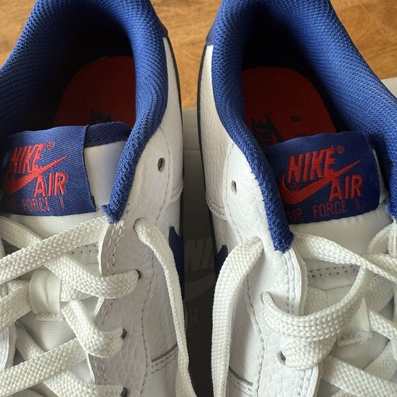 Nike AIR FORCE 1 LOW WHITE DEEP ROYAL CT3839-101 Size 7‎ Youth - Picture 6 of 16